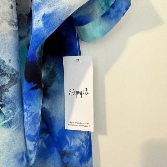 Sympli Whisper Twin Georgette Overlay Blouse NEW - Picture 6 of 8